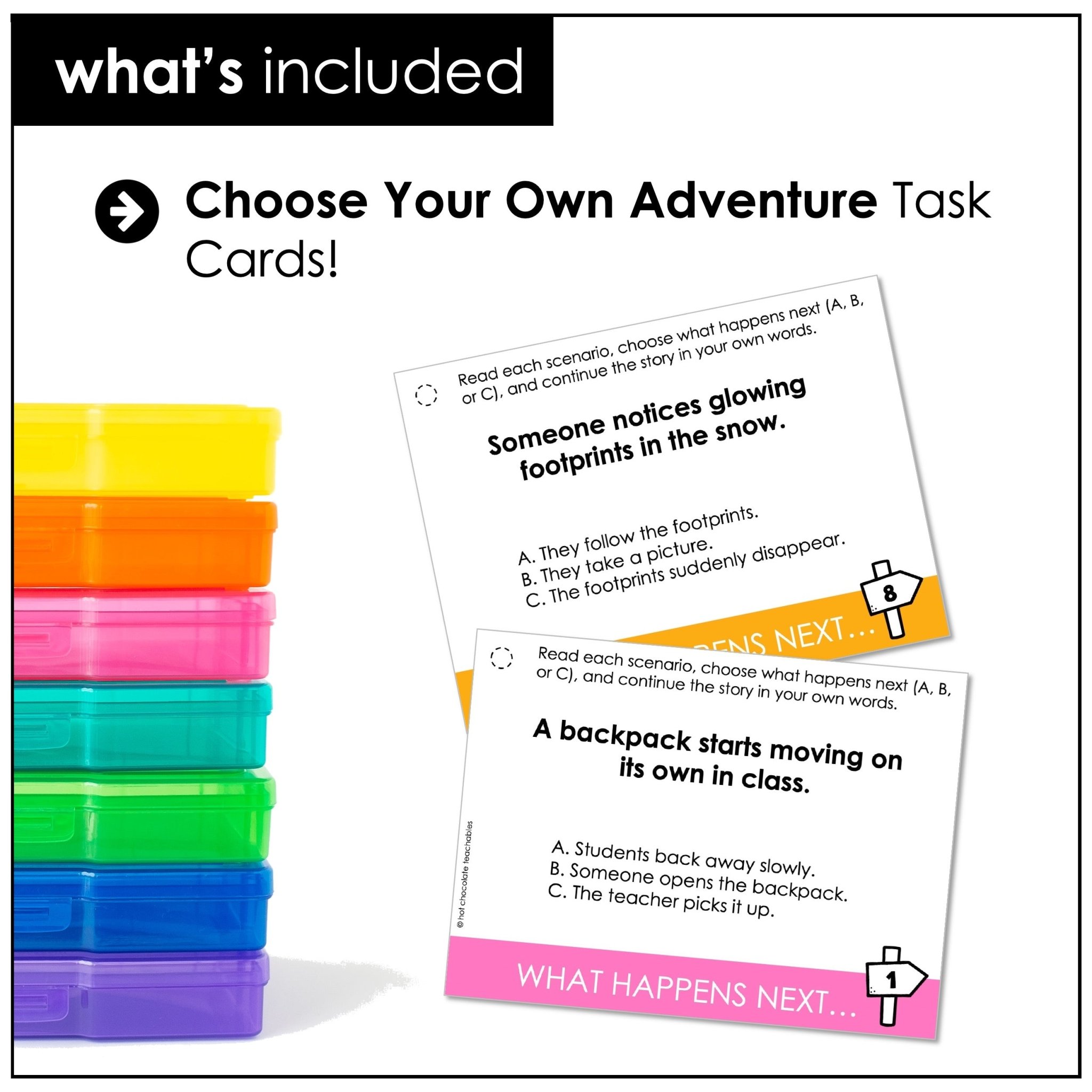 Creative storytelling speaking prompts task cards for classroom discussion and ESL speaking practice