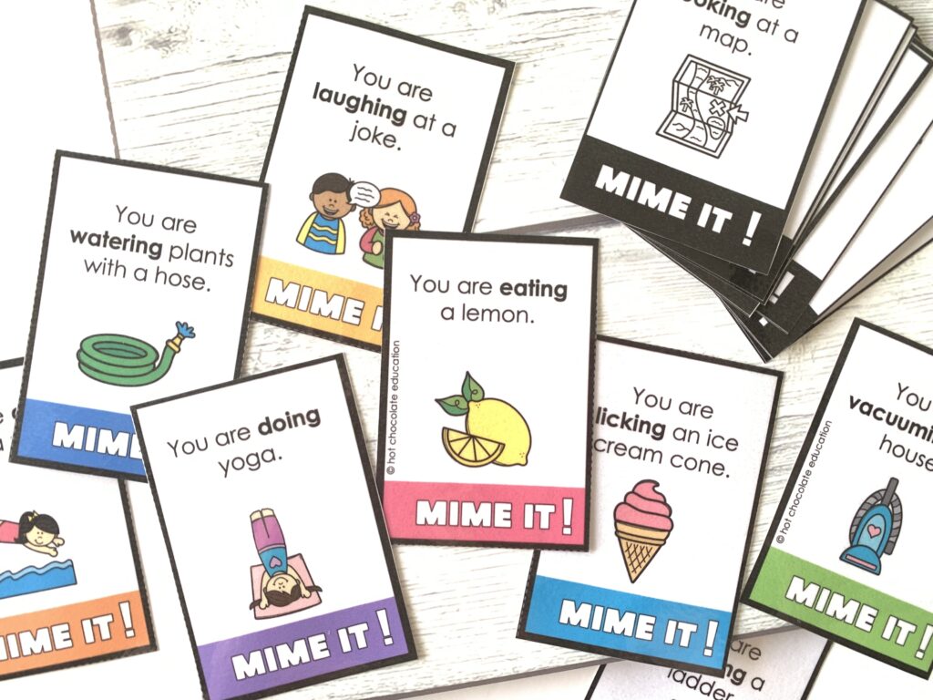 ESL Present & Past Tense Verb Conjugation Posters BUNDLE : Simple,  Continuous, Perfect Games and Activities for Teaching ESL – Hot Chocolate  Teachables